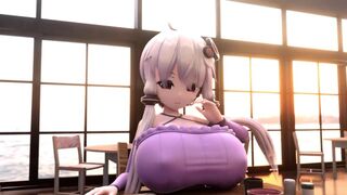 Table Top Swelling (Giantess growth Animation)