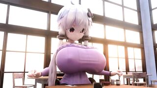 Table Top Swelling (Giantess growth Animation)