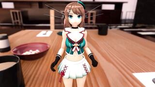 Table Top Swelling (Giantess growth Animation)