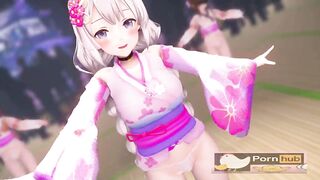 mmd r18 Akari chan LOVE & JOY happy bitch 3d hentai