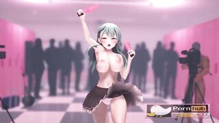 mmd r18 Timpon Dance No Bra sexy bitch Suzuya 3d hentai