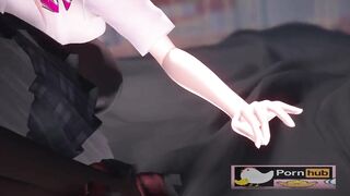 mmd r18 Harusame sex dance Serious Courtship public Dance 3d hentai