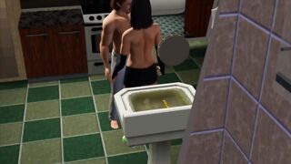 producer together with the model come up with a new porn plot | sims 3 sex