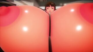 Makoto POV Hourglass Inflation | Imbapovi