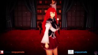 MMD R18 Rias Gremory Follow the Leader