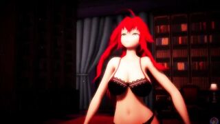 MMD R18 Rias Gremory Follow the Leader