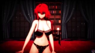 MMD R18 Rias Gremory Follow the Leader