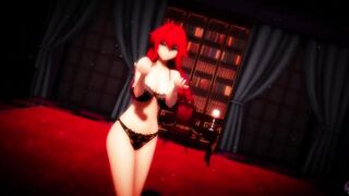 MMD R18 Rias Gremory Follow the Leader