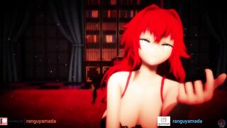 MMD R18 Rias Gremory Follow the Leader