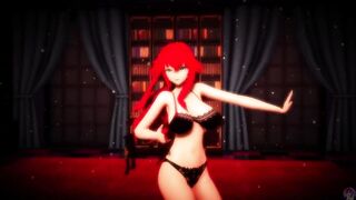 MMD R18 Rias Gremory Follow the Leader