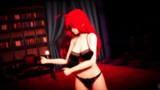 MMD R18 Rias Gremory Follow the Leader