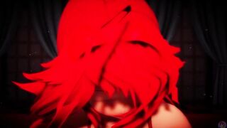 MMD R18 Rias Gremory Follow the Leader