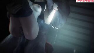 Claire Redfield Blacked By MrX Anal Pounding