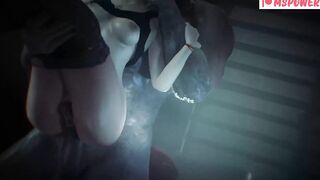 Claire Redfield Blacked By MrX Anal Pounding