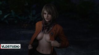 Resident Evil 4 Ashley Graham Cowgirl Riding Hentai 3D