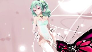 Miku x insect - Soft Green Hair Color Edit smixix