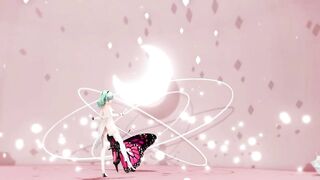 Miku x insect - Soft Green Hair Color Edit smixix