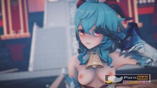 mmd r18 genshin anal slut Girls Generation Genie ganyu fuck by the king 3d hentai