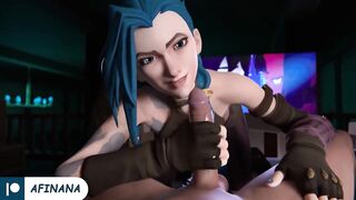 Jinx Hard Fuck with Huge Dick Until Cum