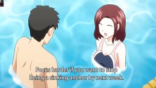 In pool my horny swimming teacher Big boobs and huge ass fuck hardcore big deal bick anime hentai