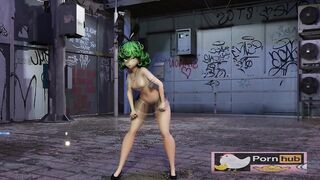 mmd r18 Bunny Style Tatsumaki sexy bitch princess cum swallow for the king goblin 3d hentai