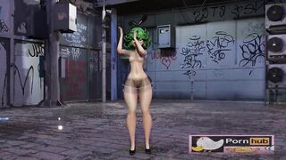 mmd r18 Bunny Style Tatsumaki sexy bitch princess cum swallow for the king goblin 3d hentai