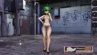 mmd r18 Bunny Style Tatsumaki sexy bitch princess cum swallow for the king goblin 3d hentai