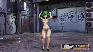 mmd r18 Bunny Style Tatsumaki sexy bitch princess cum swallow for the king goblin 3d hentai