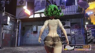 mmd r18 Bunny Style Tatsumaki Full sex dance 3d hentai fuck public milf cum swallow princess