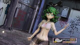 mmd r18 Bunny Style Tatsumaki Full sex dance 3d hentai fuck public milf cum swallow princess