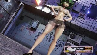 mmd r18 Bunny Style Tatsumaki Full sex dance 3d hentai fuck public milf cum swallow princess