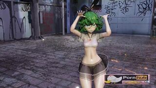 mmd r18 Bunny Style Tatsumaki Full sex dance 3d hentai fuck public milf cum swallow princess