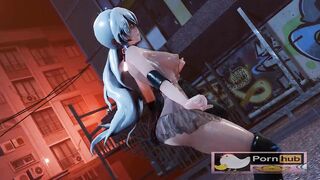 mmd r18 Sistar Shake it Weiss Schnee sexy milf public sex 3d hentai