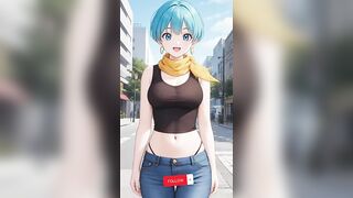 Sexy AI Bulma Dragonball