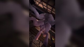 Futa draenei anal fuck 3D - Tektahart