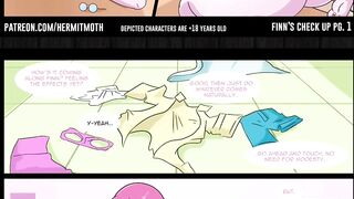 Adult Finn fucks with PB (Adventure Time Hentai)