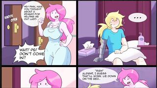 Adult Finn fucks with PB (Adventure Time Hentai)