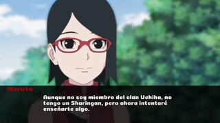 FOLLANDO CON HANABI Y ENTRENANDO CON SARADA- NARUTO FAMILY VACATION - CAP 9