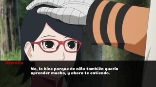 FOLLANDO CON HANABI Y ENTRENANDO CON SARADA- NARUTO FAMILY VACATION - CAP 9