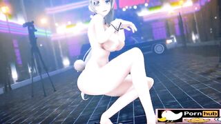 mmd r18 AOA Miniskirt sexy bitch cum public 3d hentai