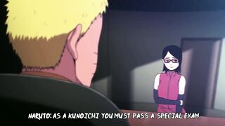 NARUTO FODENDO O CUZINHO DA SARADA HENTAI 4k