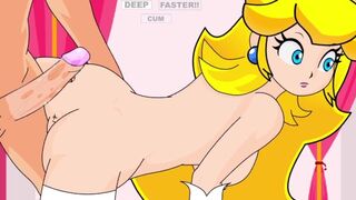 Princess Peach Goes Anal