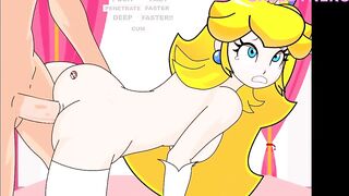 Princess Peach Goes Anal