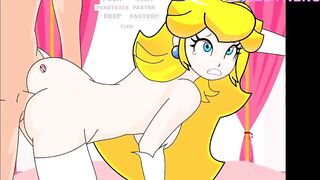 Princess Peach Goes Anal