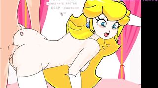 Princess Peach Goes Anal