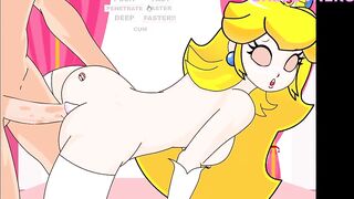 Princess Peach Goes Anal