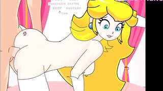 Princess Peach Goes Anal