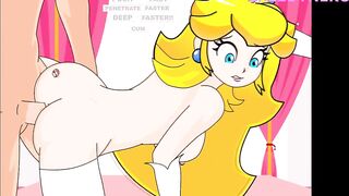 Princess Peach Goes Anal