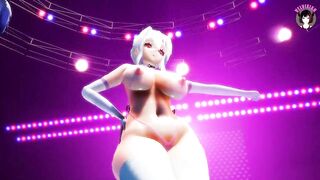 Sexy BBW Girls With Huge Ass Dancing (3D HENTAI)
