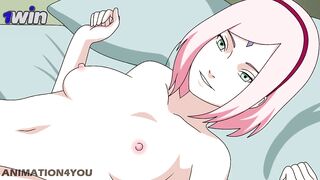 Sakura Naruto Boruto Anime Hentai Tegnefilm Kunoichi Træner missionær creampie cumshot milf bryster